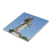 Engel mit den Nägeln auf der Brücke Sant'Angelo -  Fliese (Seite)