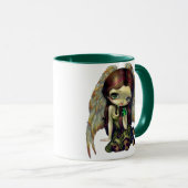 "Engel mit der Smaragd-" Tasse (VorderseiteRechts)