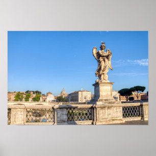 Engel mit Dornenkrone - Sant'Angelo, Rom Poster