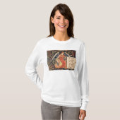 Engel mit einem Schwamm befestigt zu einer Stange T-Shirt (Vorne ganz)