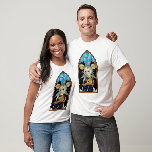 Engel mit einer gotischen Musik Psaltery SHIRTS (Unisex)