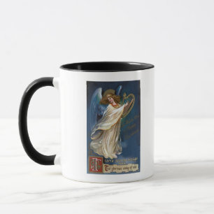 Engel mit einer Harfe Tasse