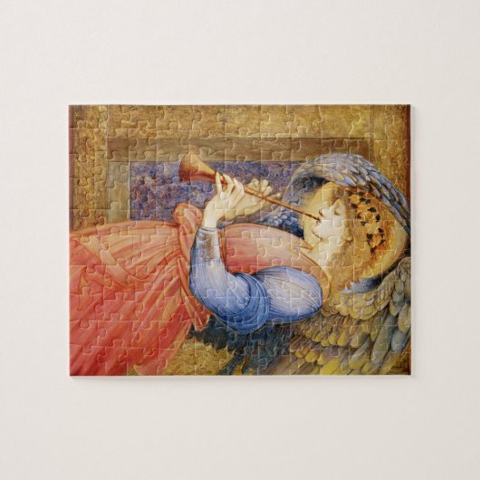 Engel mit Flageolet Puzzle (Horizontal)