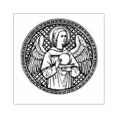 Engel mit Gastgebergemeinde Gummistempel (Prägung)