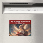Engel mit Geschenken Weihnachtsmagnet Magnet (In Situ (Geschirrspüler))