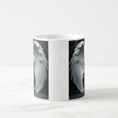 Engel mit großen Flügeln Kaffeetasse (Mittel)