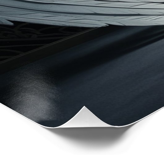 Engel mit großen Flügeln Poster (Ecke)