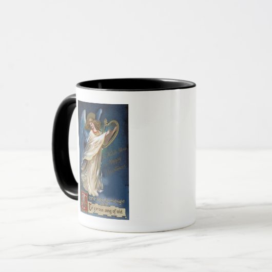 Engel mit Harfe Tasse (Vorderseite Links)