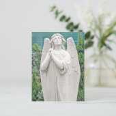 Engel mit Himmel Postkarte (Stehend Vorderseite)