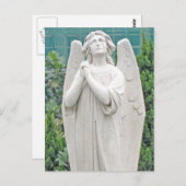 Engel mit Himmel Postkarte (Vorne/Hinten)