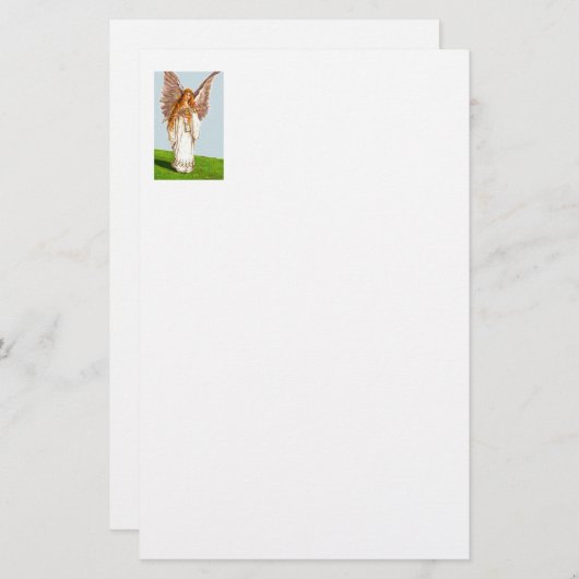 Engel mit Kaftan Briefpapier (Vorne/Hinten)