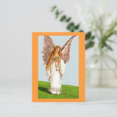 Engel mit Kaftan Postkarte (Stehend Vorderseite)