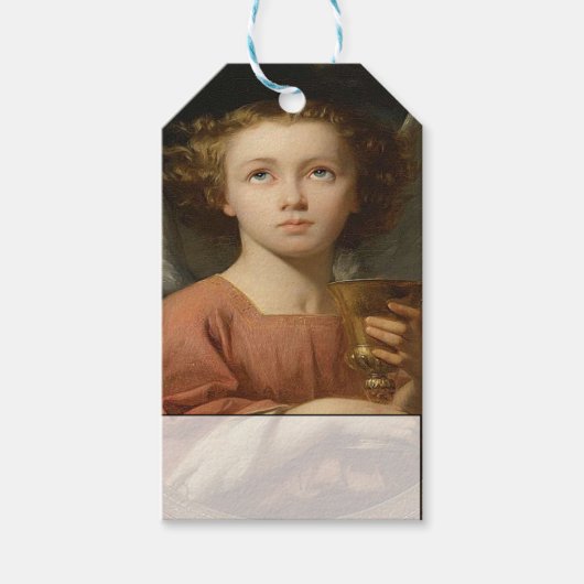 Engel mit Kelch Geschenkanhänger (Vorderseite)
