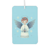 Engel mit Kerze Autolufterfrischer (Vorderseite)