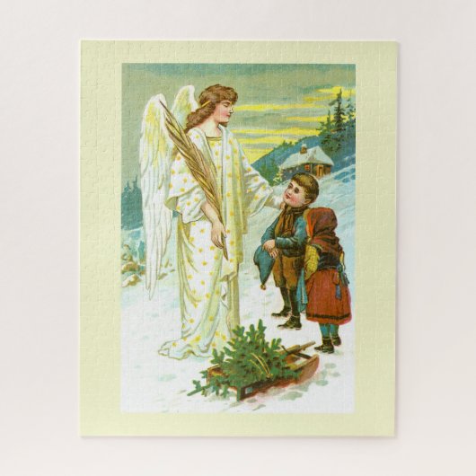 Engel mit Kindern Puzzle (Vertikal)