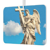 Engel mit Kreuz Autolufterfrischer (Links)