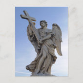 Engel mit Kreuz, Rom, Italien - Postkarte (Vorderseite)