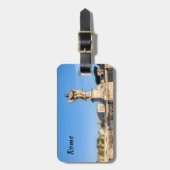 Engel mit Krone von Thorns - Sant'Angelo, Rom Gepäckanhänger (Vorderseite vertikal)