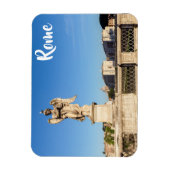 Engel mit Krone von Thorns - Sant'Angelo, Rom Magnet (Vertikal)