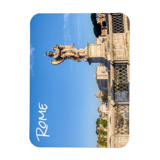 Engel mit Krone von Thorns - Sant'Angelo, Rom Magnet (Vertikal)