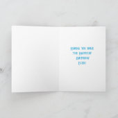 Engel mit Orange Tabby Cat und Sonnenblumen Karte (Innenseite)