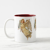 Engel mit Palmblättriger Tasse (Links)