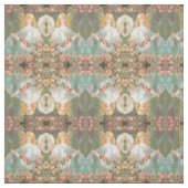 Engel mit rosa Rosen-Muster Stoff (Muster)