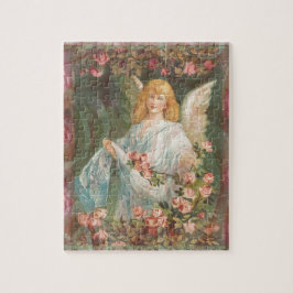 Engel mit Rosen Puzzle