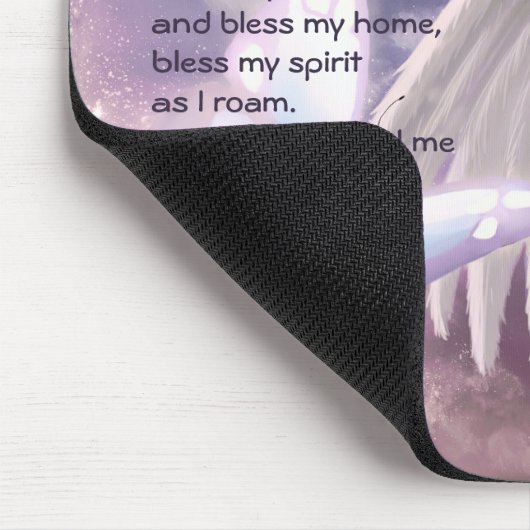 Engel mit Schmetterlingen Custom Gift Mousepad (Ecke)