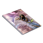 Engel mit Schmetterlingen Custom Gift Notebook Notizblock (Rechte Seite)