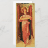 Engel mit Scroll von John Melhuish Strudwick (Vorne/Hinten)