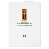 Engel mit Scroll von John Melhuish Strudwick (Hinten)