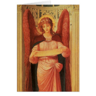Engel mit Scroll von John Melhuish Strudwick