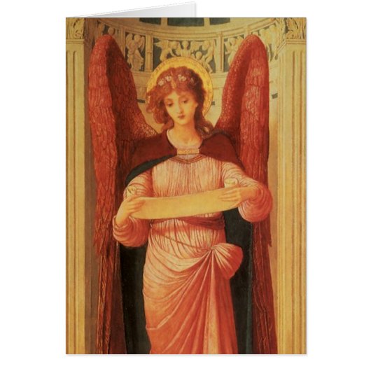 Engel mit Scroll von John Melhuish Strudwick (Vorne)