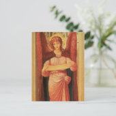 Engel mit Scroll von John Melhuish Strudwick Postkarte (Stehend Vorderseite)