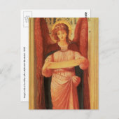 Engel mit Scroll von John Melhuish Strudwick Postkarte (Vorne/Hinten)