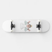 Engel mit starker Musik Skateboard (Horizontal)