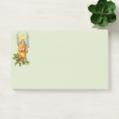 Engel mit Stechpalme und Mandoline Post-it Klebezettel (Büro)