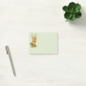Engel mit Stechpalme und Mandoline Post-it Klebezettel (Büro)