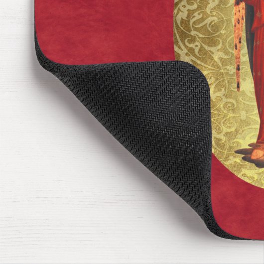 Engel mit Trompete Mousepad (Ecke)