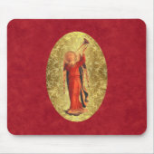 Engel mit Trompete Mousepad (Vorne)
