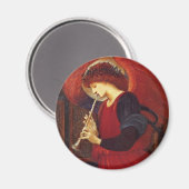 Engel mit Trumpet, Burne-Jones Fine Art Magnet (Vorderseite/Rückseite)