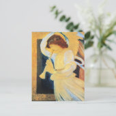 Engel mit Trumpet, Burne-Jones Fine Art Postkarte (Stehend Vorderseite)
