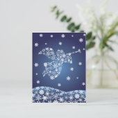 Engel mit Trumpet Postkarte (Stehend Vorderseite)