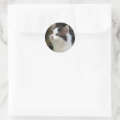 Engel mit Whiskers (Kätzchen) Stickers (Tasche)