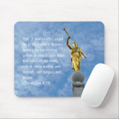 Engel Moroni auf Salt Lake-Tempel Mousepad (Mit Mouse)