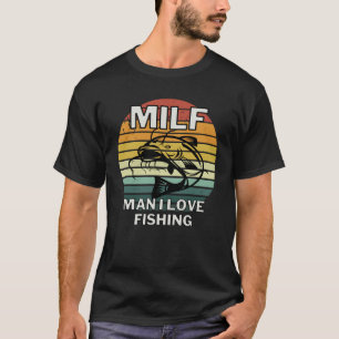 Engel-Motiv-Wels-Fischer und Angler mit MI T-Shirt