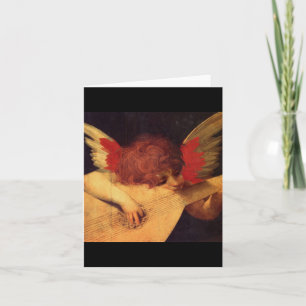 Engel Musiker, Rosso Fiorentino Christlich Karte