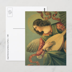 Engel Musizierend, Melozzo da Forli, Renaissanceku Postkarte