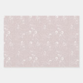 Engel Muster | Set I Geschenkpapier Set (Vorderseite 3)